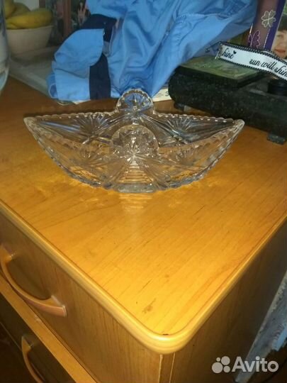 Хрусталь салатница