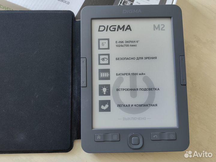 Электронная книга Digma M2