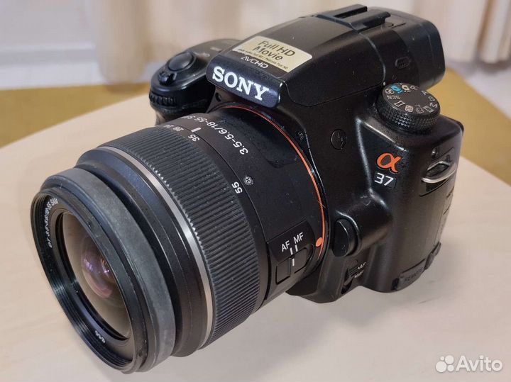 Зеркальный фотоаппарат sony alpha 37