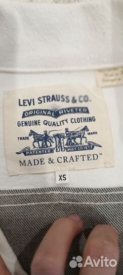Джинсовая куртка levis made & crafted