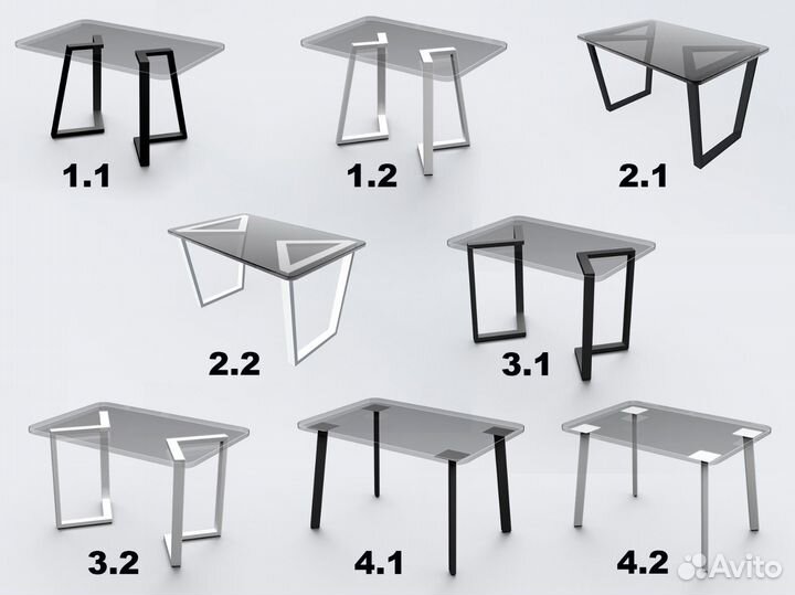 Стол письменный thetable 140x80 см 3.31/1.3 wing