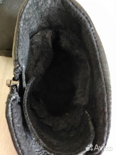 Ботинки зимние для мальчика 38