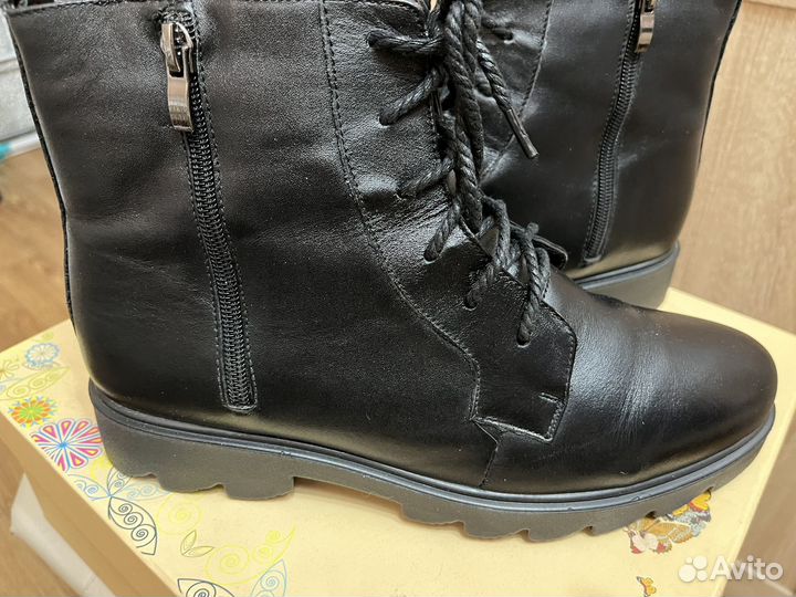 Ботинки зимние натуральная кожа 40 41