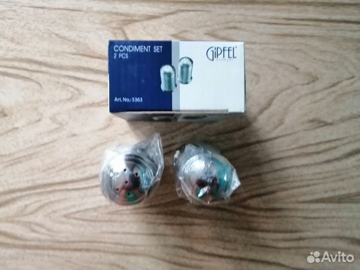 Набор для приправ Gipfel новый