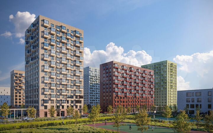 2-к. квартира, 56,7 м², 2/12 эт.