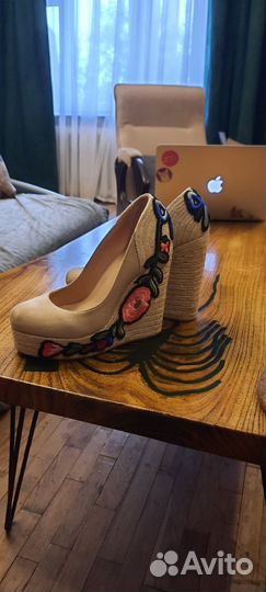 Туфли на платформе gucci