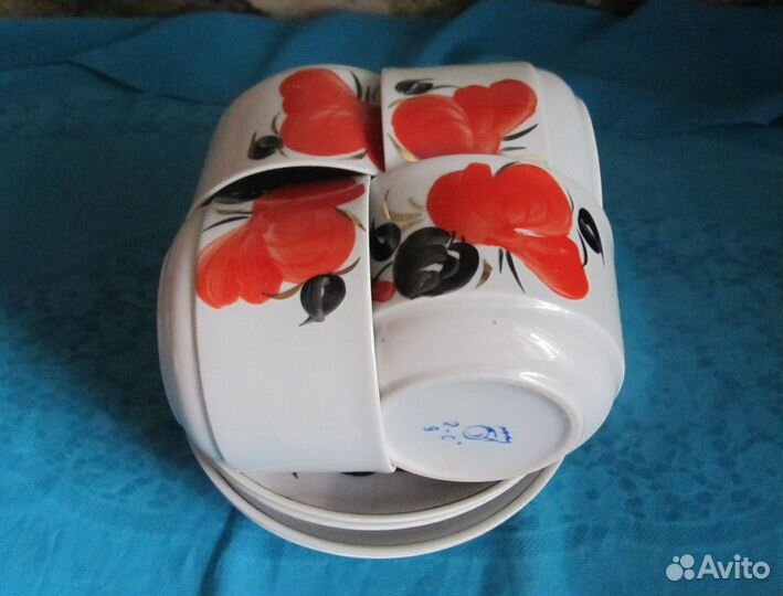 Чайная пара фарфор СССР