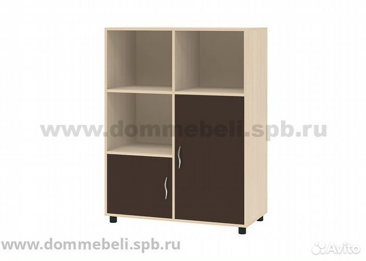 Тумба комбинированная 7.02 Дельта дуб молочный/ора