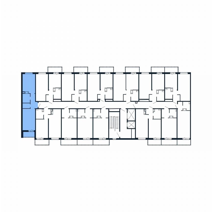 1-к. квартира, 41,4 м², 3/12 эт.