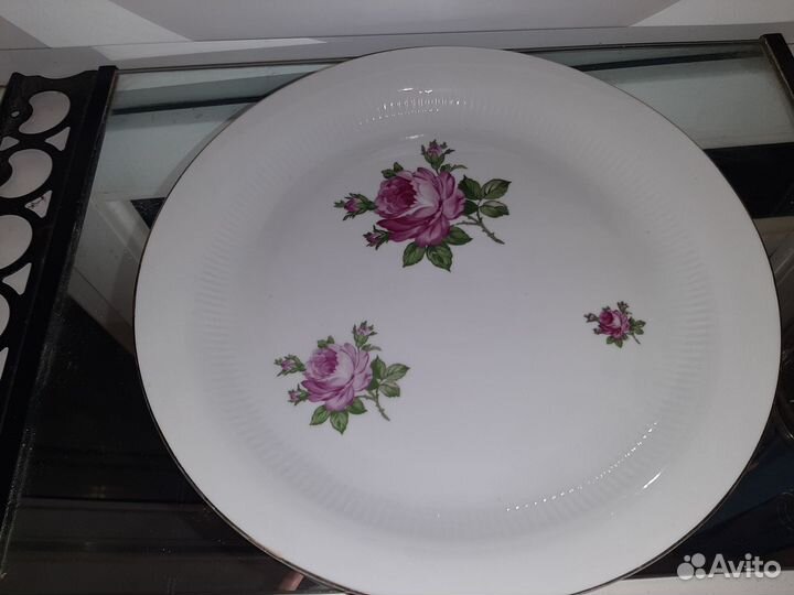 Блюдо кольдиц фарфор из гдр