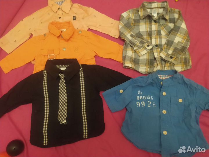 Огромный пакет с вещами для мальчиков