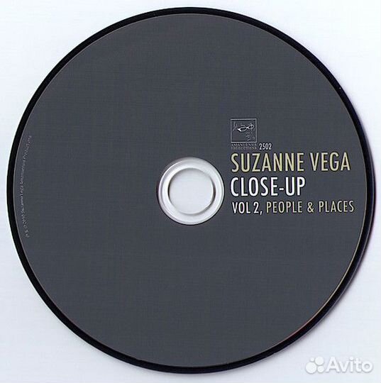 Suzanne Vega – Close-Up Vol 2, People & Places CD