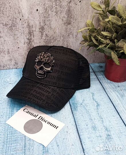 Кепка Philipp Plein сетка