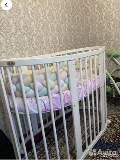 Детская кровать круглая