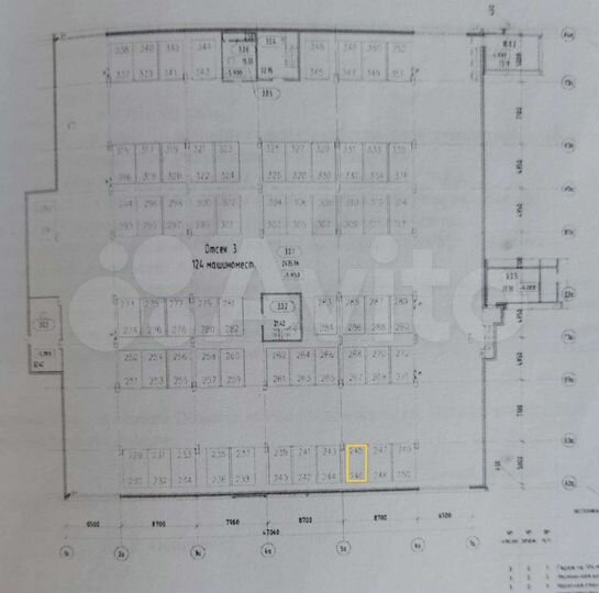 Машиноместо, 13 м²