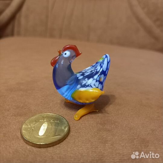 Стеклянные фигурки животных