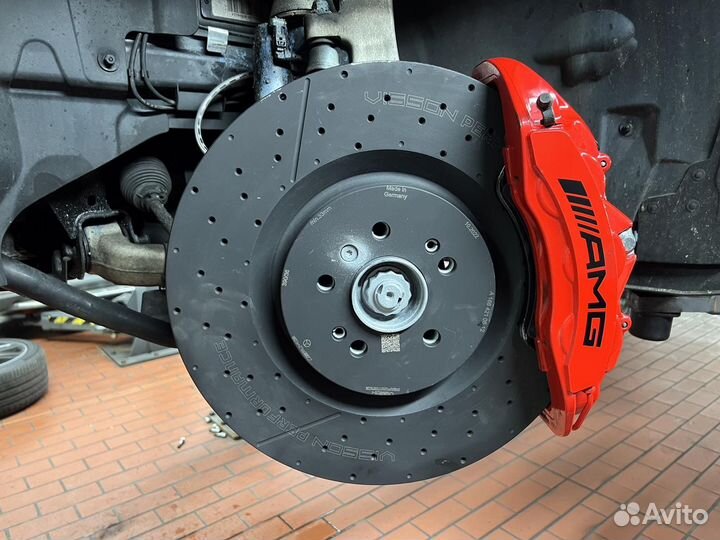 Тормозные диски W212 E63 AMG