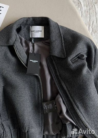 Бомбер Saint Laurent