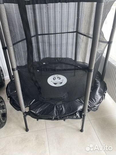 Батуты 1.44 метра / Perfetto sport 5 черный