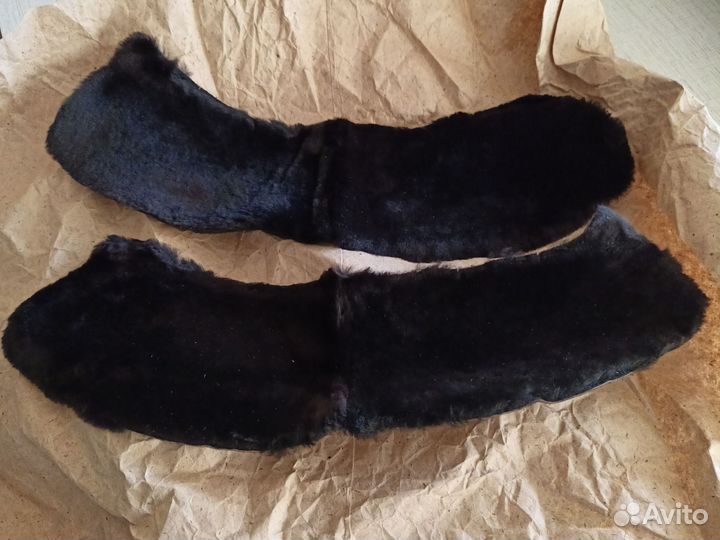 Меховой воротник овчина