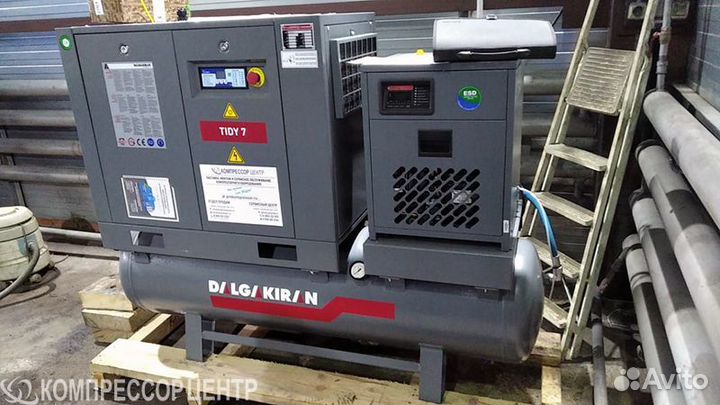 Винтовой компрессор для лазера