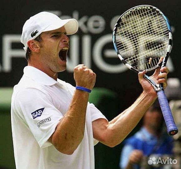 Ракетка (custom) Babolat Pure Drive+, Энди Роддик