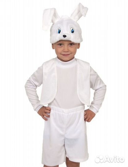 Новогодний костюм зайчик