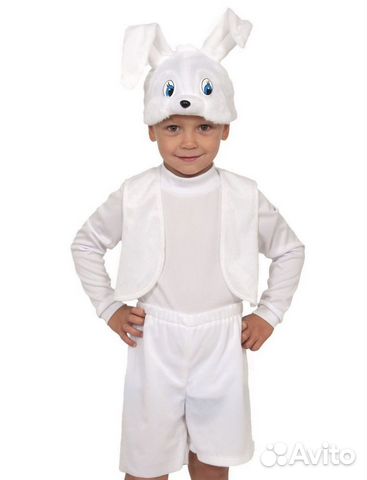 Новогодний костюм зайчик