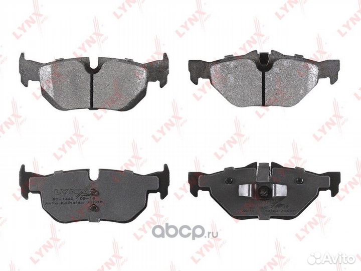 Задние тормозные колодки на BMW 1 lynxauto