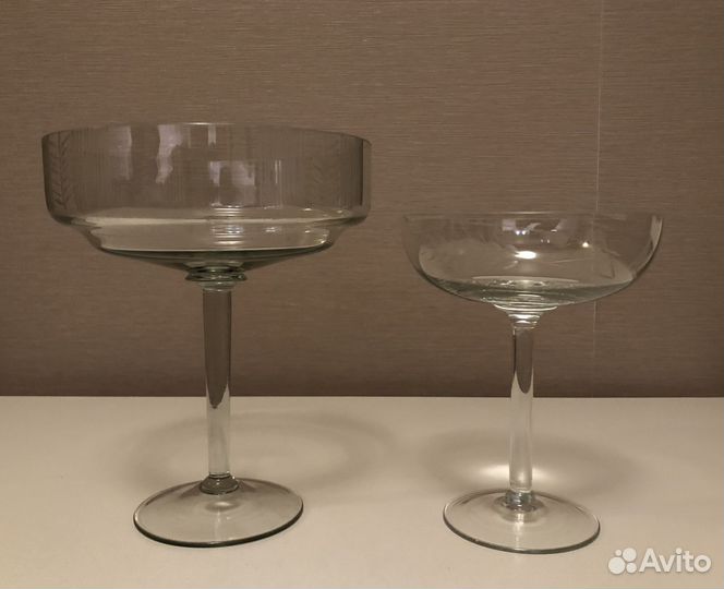 Ваза на ножке. Конфетница. ссср. Винтаж