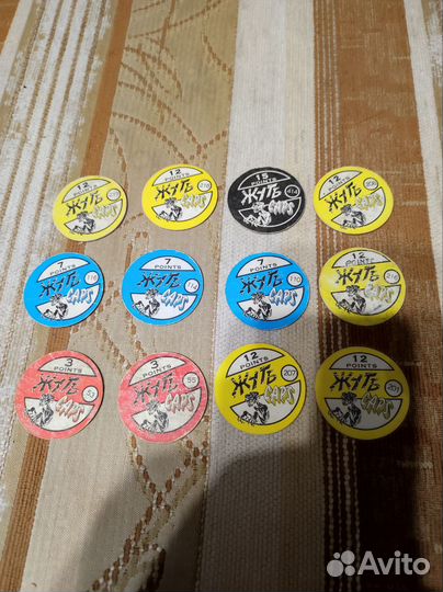 Фишки кэпсы 90х