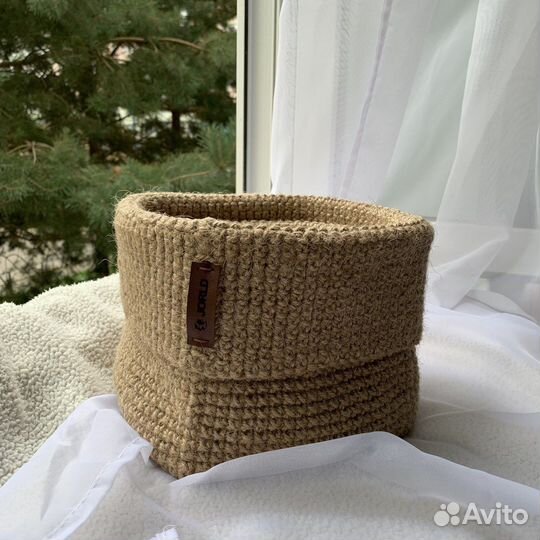 Комплект корзин из джута 