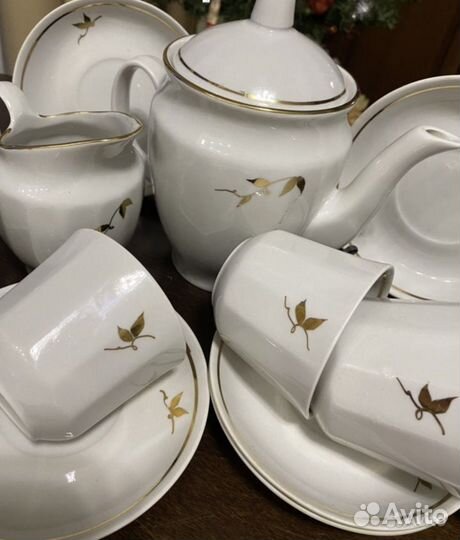 Чайно- кофейный сервиз СССР Чайка