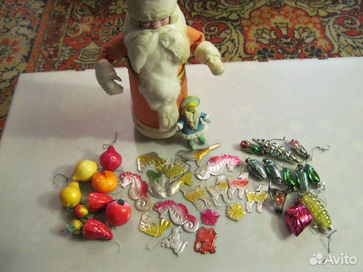 Ёлочные игрушки СССР