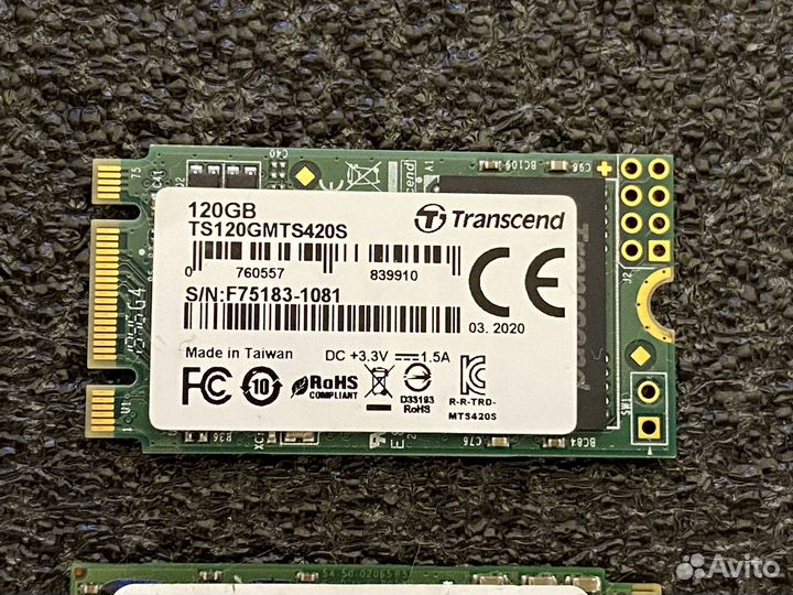 SSD M.2 180gb/128gb/120gb/16gb