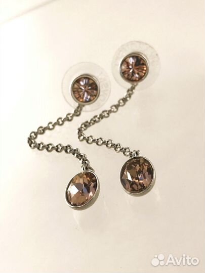 Длинные Серьги Swarovski Оригинал Джекеты Подвеска