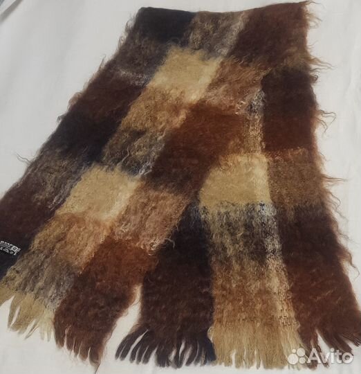 Шарф мохеровый Индия Нахар СССР новый