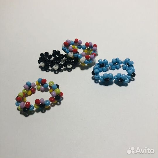 Кольцо из бисера
