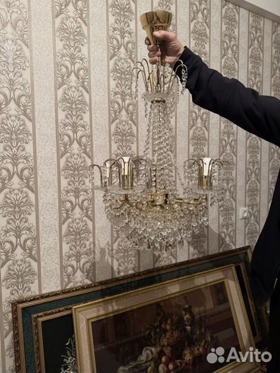 Люстра хрустальная