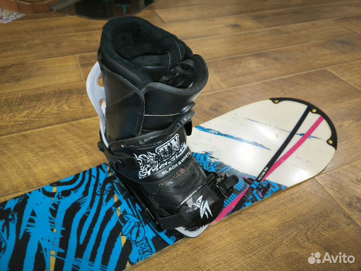 Продам комплект сноуборд 146 Nitro с Ботами K2