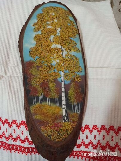 Настенное панно из поделочного камня