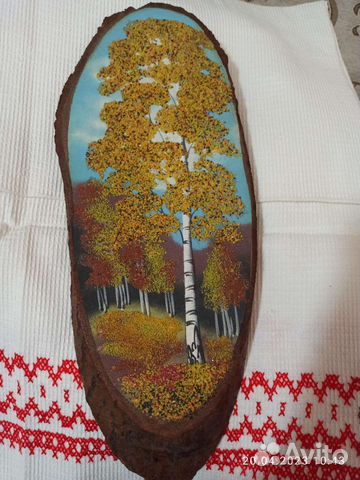 Настенное панно из поделочного камня