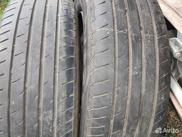 Колеса в сборе r15 летние на Рио. Солярис. Б/у