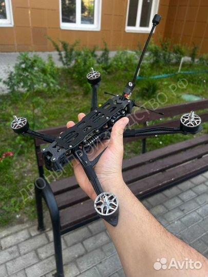 Дрoн FPV Piranha 7 и 10 дюймoв