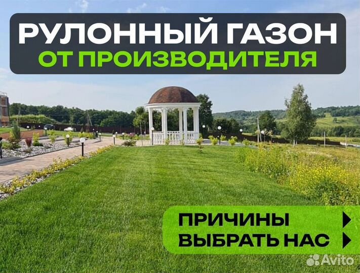 Рулонный газон Универсальный. От производителя