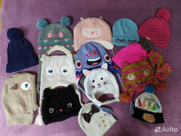 Шапка hm, zara, acoola