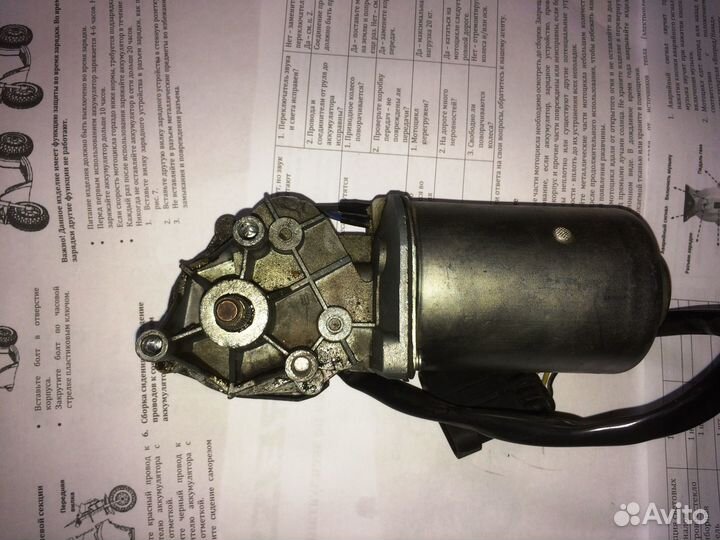 Моторчик стеклоочистителя ваз Калина