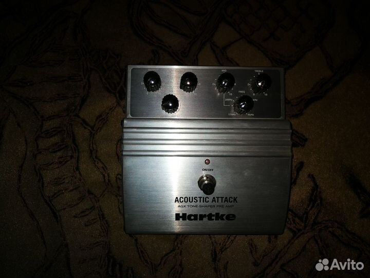 Педаль для гитары hartke acoustic attack AGX
