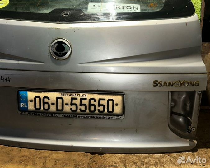 Крышка багажника (дверь 3-5) Ssangyong Kyron 2.0