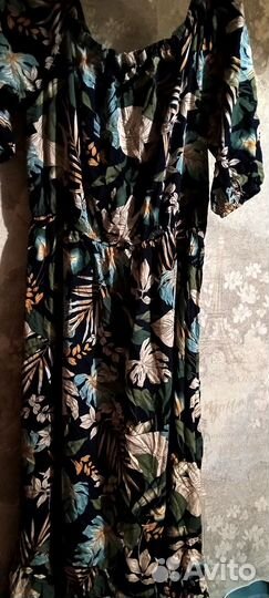 Платье из вискозы р. 58